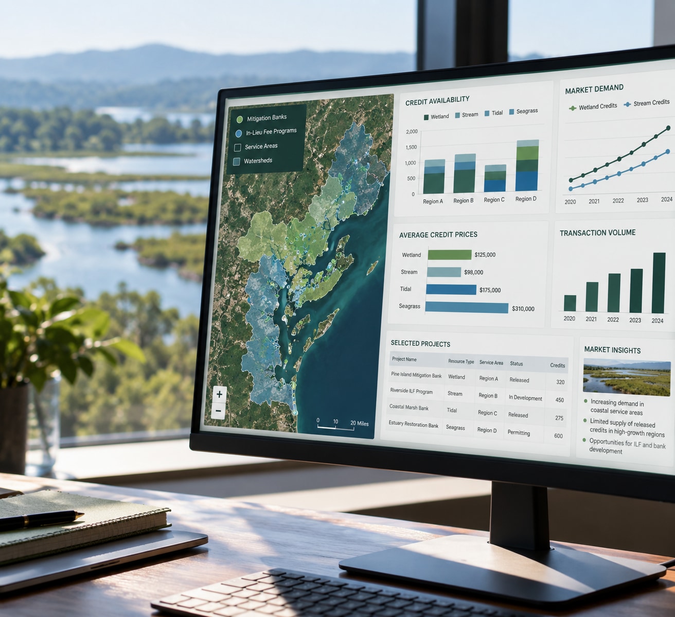 Environmental markets and mitigation banking expertise